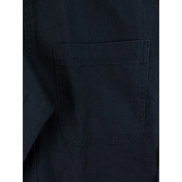 Ford Motors Chore Jacket Mens Medium Black Heavy Twill Graphic Print Logo NWT - Picture 6 of 16